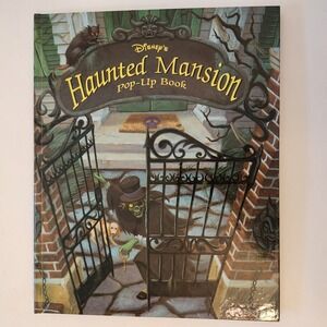 Disney Haunted Mansion Pop-Up Book 1994 Vtg Hologram First Edition Collectible